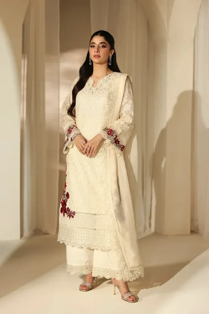 Azure Luxe Eid Edit'26 Design 02 - Sequins Embroidered Unstitched 3 Piece