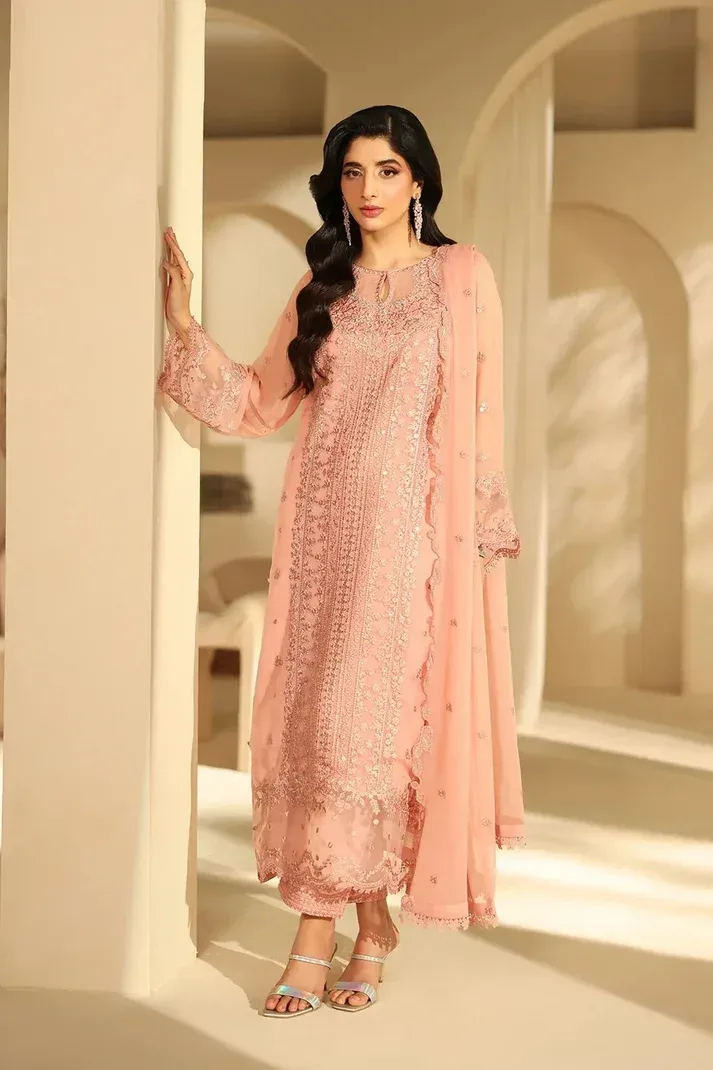 Azure Luxe Eid Edit'26 Design 03 - Sequins Embroidered Unstitched 3 Piece