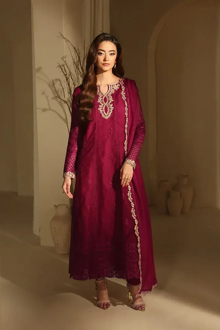 Azure Luxe Eid Edit'26 Design 06 - Sequins Embroidered Unstitched 3 Piece